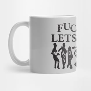 Madness - Lets Dance 80s Vintage Retro Collector Black Mug